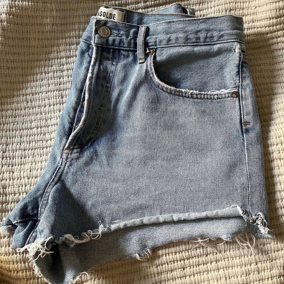 Agolde Parker Shorts Size 28 - Picture 1 of 4